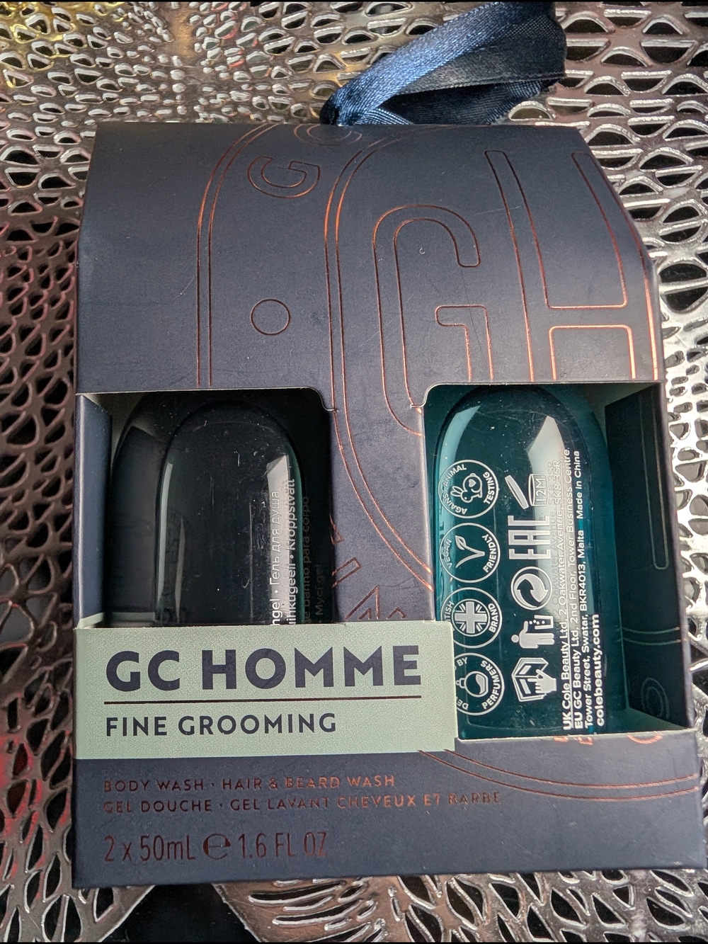 GC Homme Fine Grooming 2-Pack Body & Hair Wash (Green)